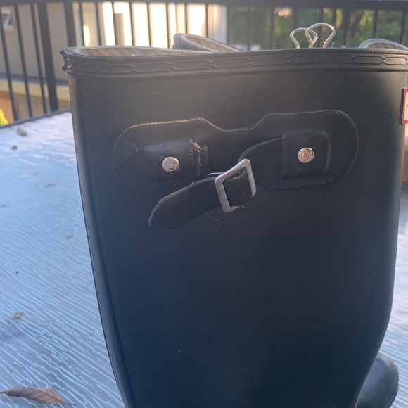 Hunter rubber boots green sz 10 - Picture 5 of 5